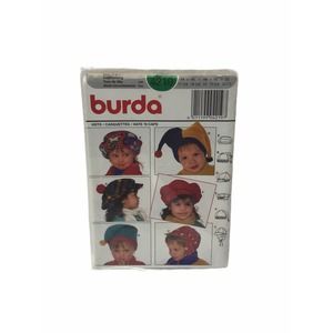 Burda 4219 Children Kids Hats N Caps Sewing Pattern